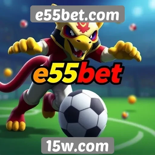 Variedade de jogos disponíveis no e55bet.com